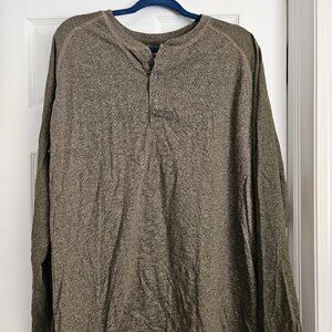 Grey/Green Men's Red Head‎ Brand Co Long Sleeve Shirt size 2XL